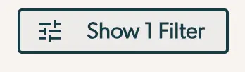 Outcomes Framework - Metric Dashboard Show 1 Filter button